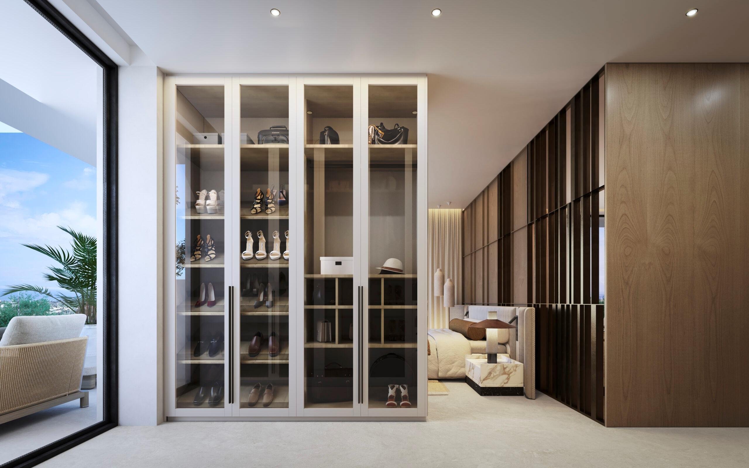 Main living room interior in new-build villa, San Pedro de Alcántara