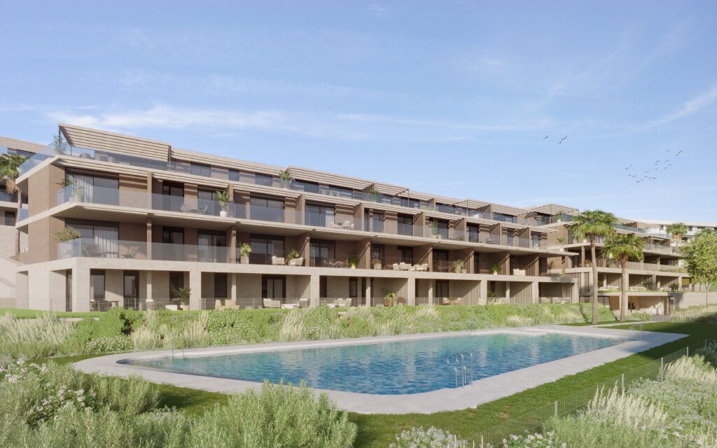 Garage space included with apartment in Valle Romano Golf, Estepona