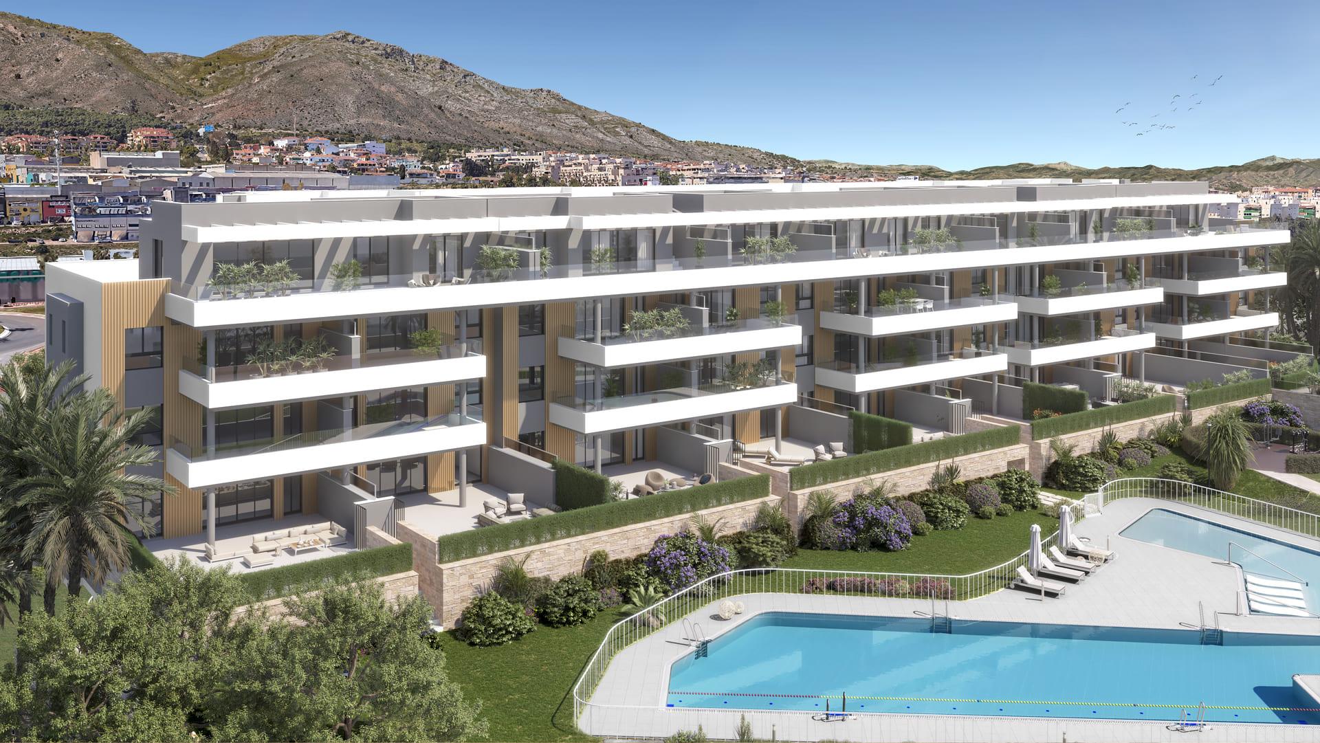 Third bedroom in 4-bedroom new-build apartment, El Pinillo, Torremolinos