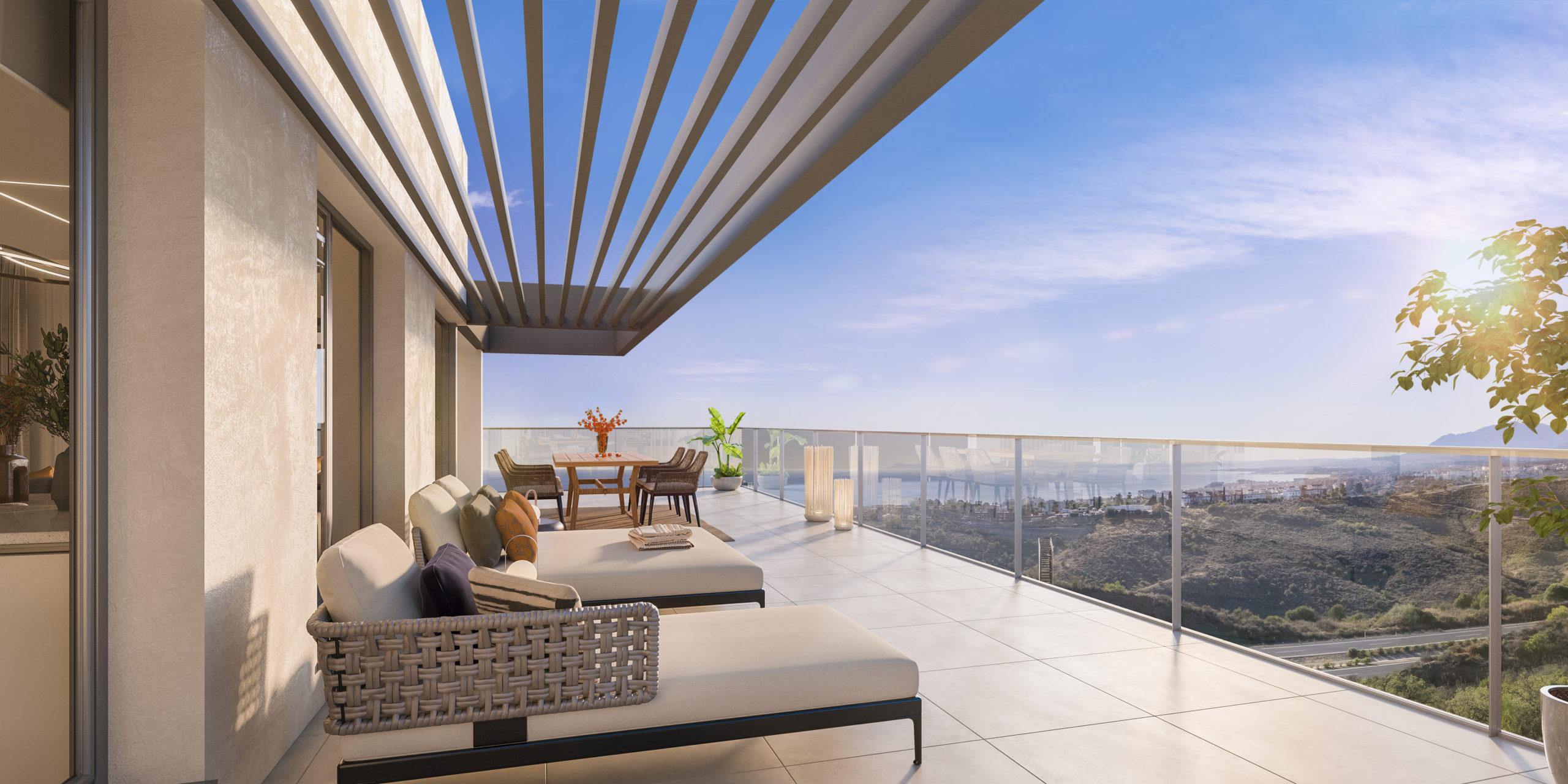 Garden and pool access at ground-floor level, Alto de los Monteros, Marbella