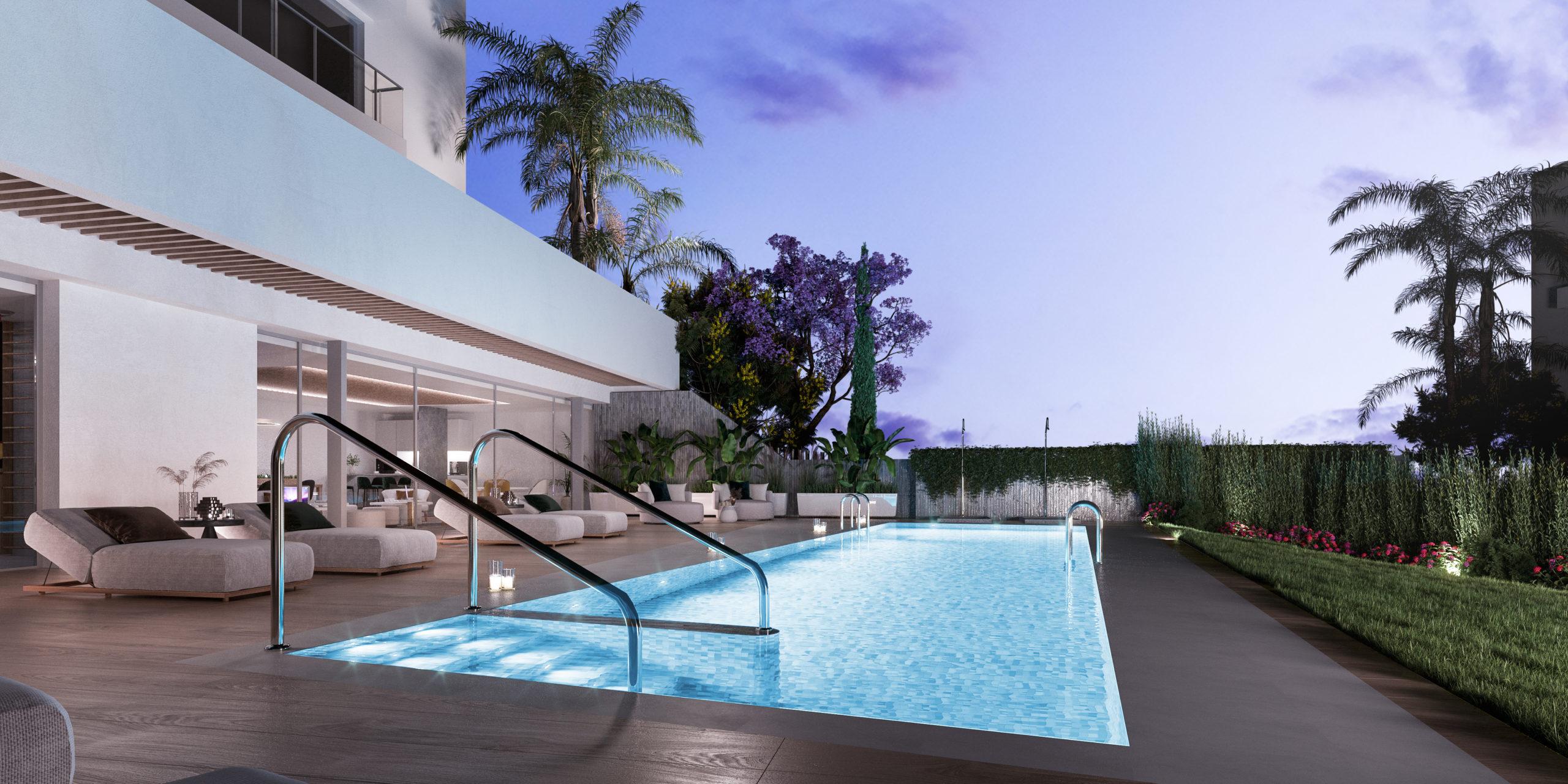 Co-working social club lounge area, Alto de los Monteros, Marbella