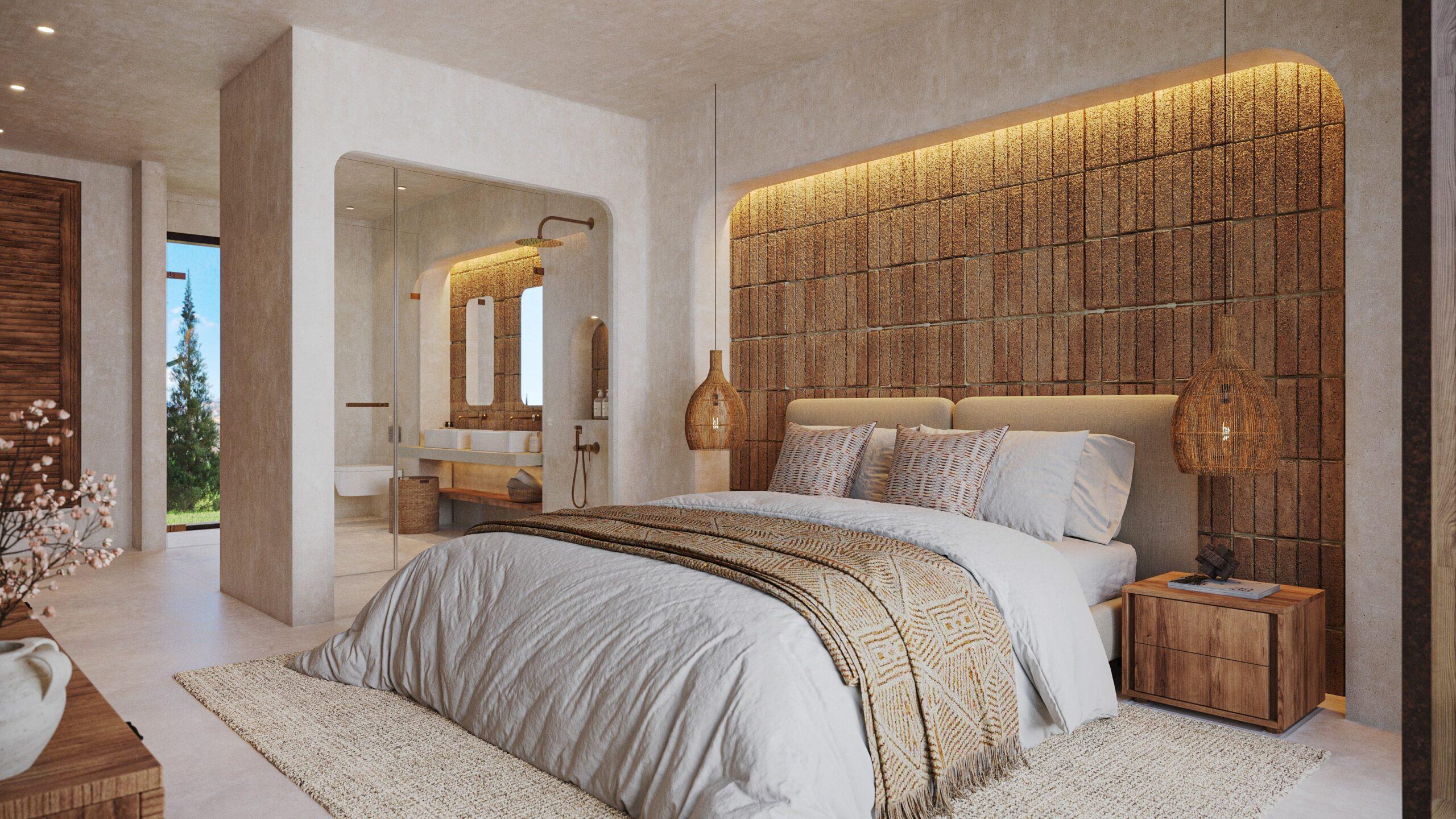 Covered terrace adjoining living room in new-build villa, Valle Del Sol, Jávea