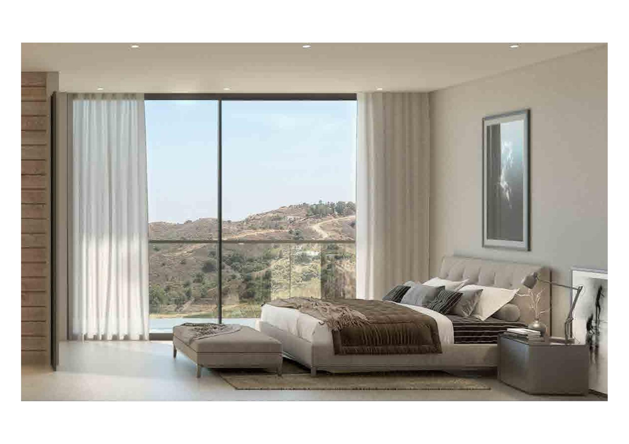 Front facade of 3-bedroom new-build villa in La Cala Golf, Mijas