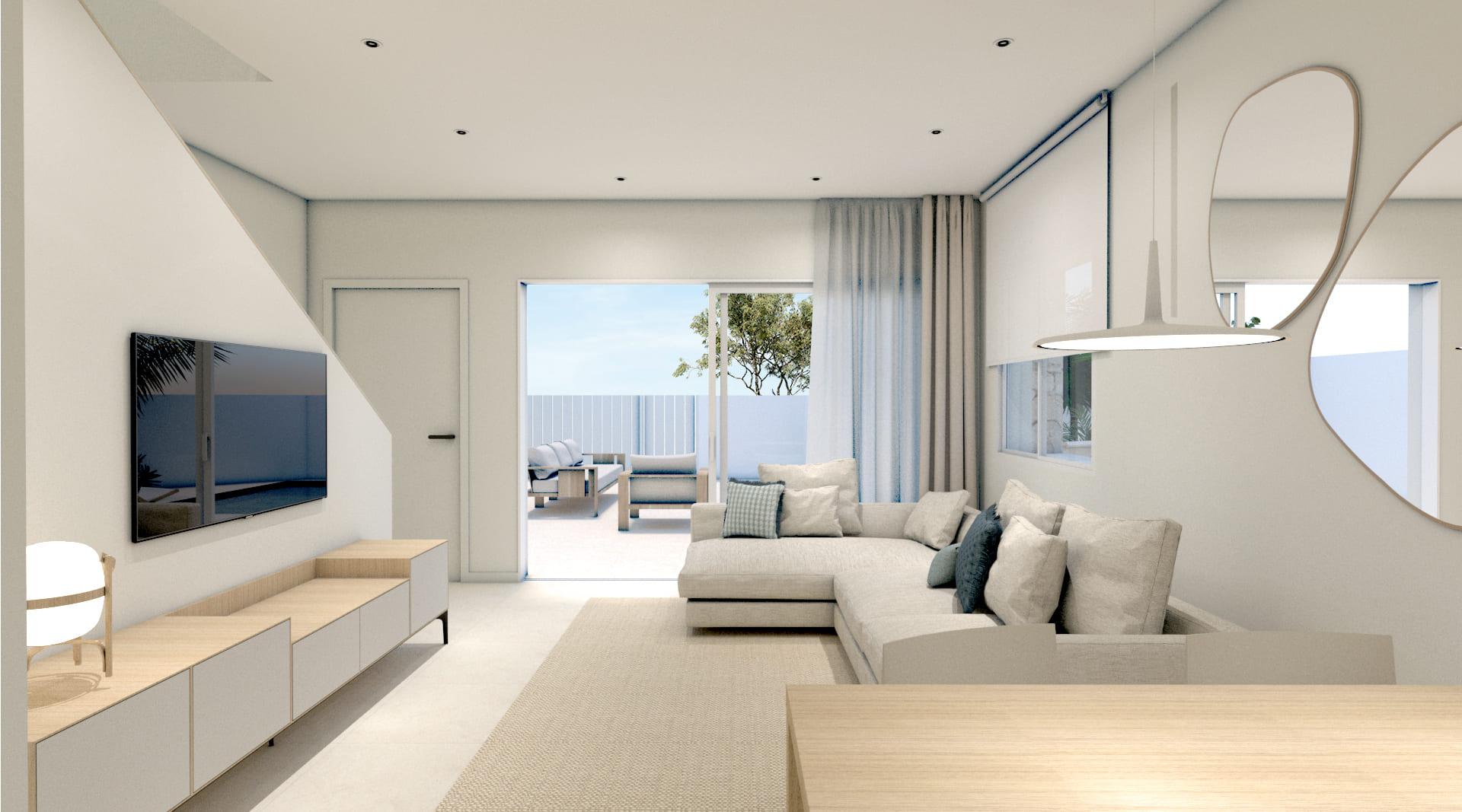 Third bedroom in new-build townhouse, Torre de la Horadada