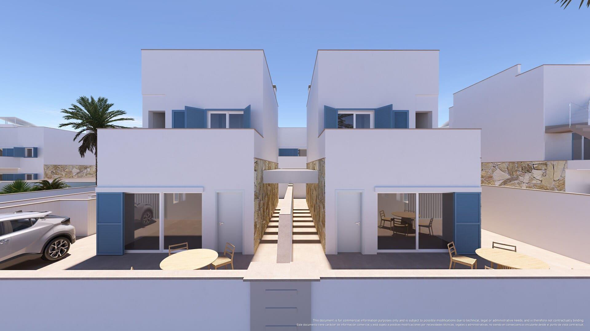 Rooftop solarium with sea-view potential, Torre de la Horadada townhouse