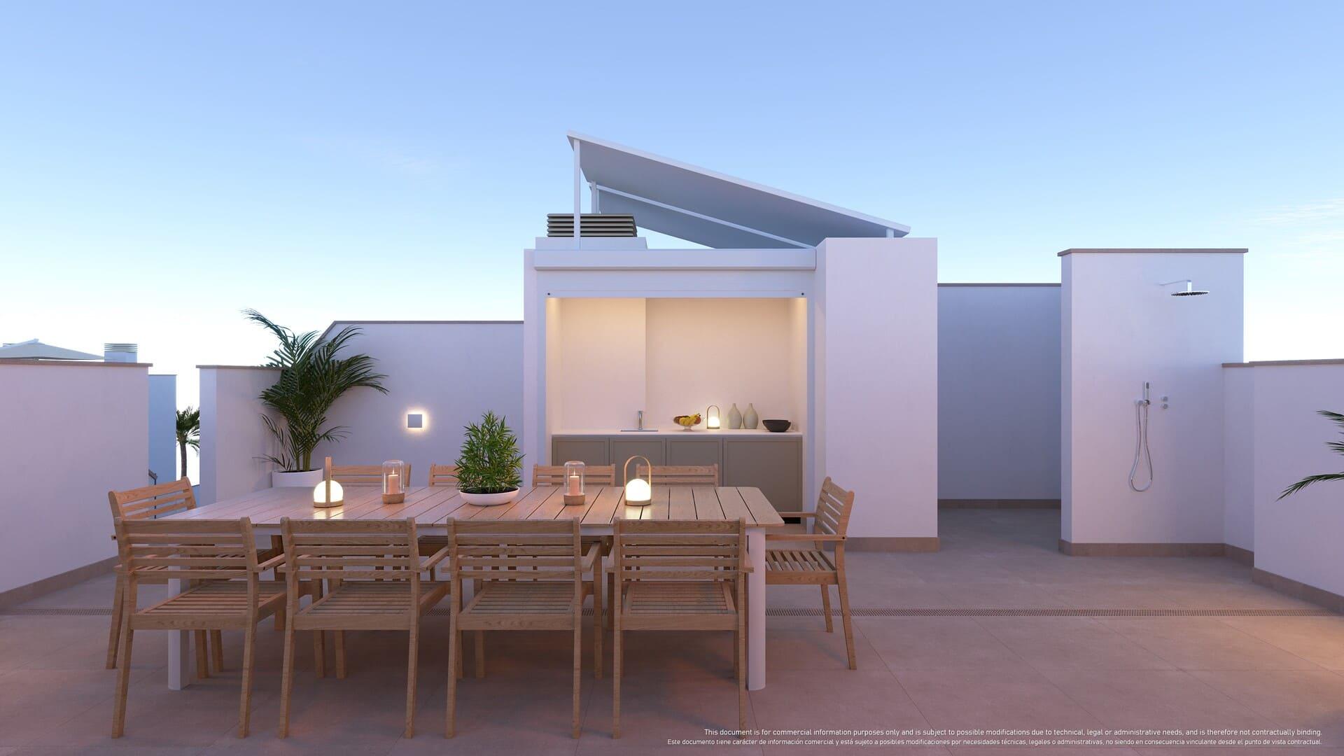 Living room looking towards terrace doors, Torre de la Horadada