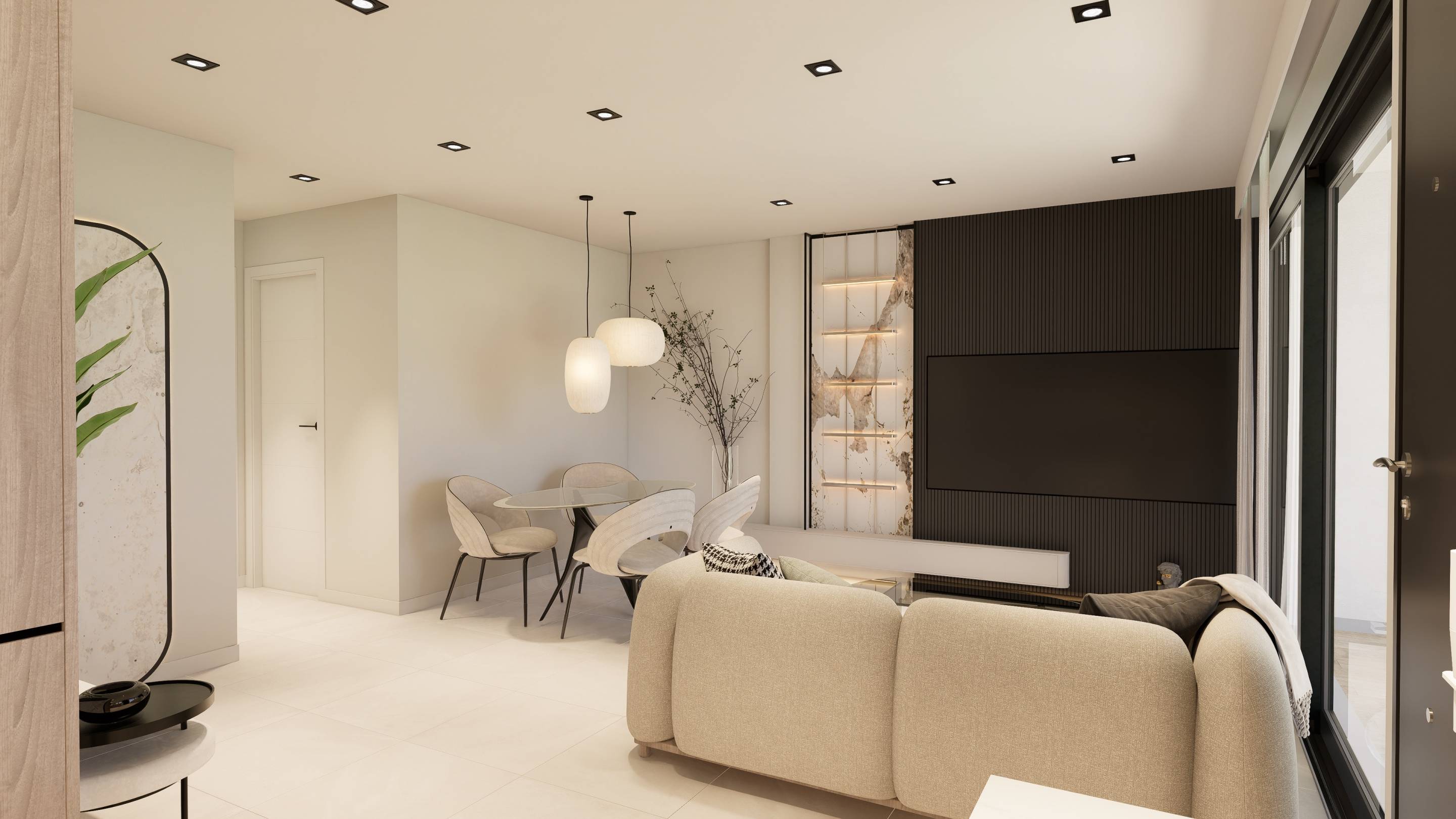 Fitted kitchen in new-build bungalow, Zona Pueblo, Pilar De La Horadada