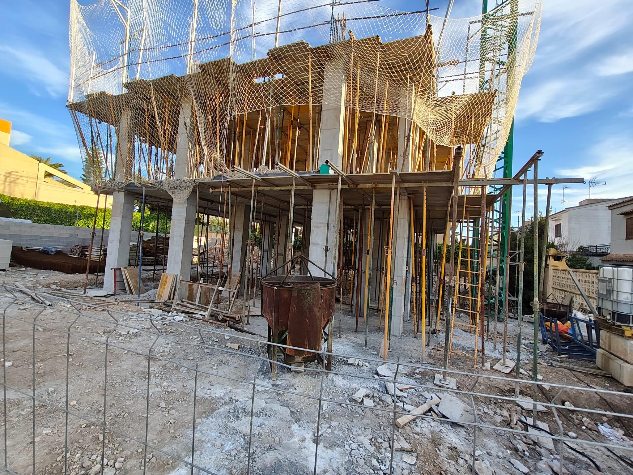 Street view of new-build development location, Playa del Cura