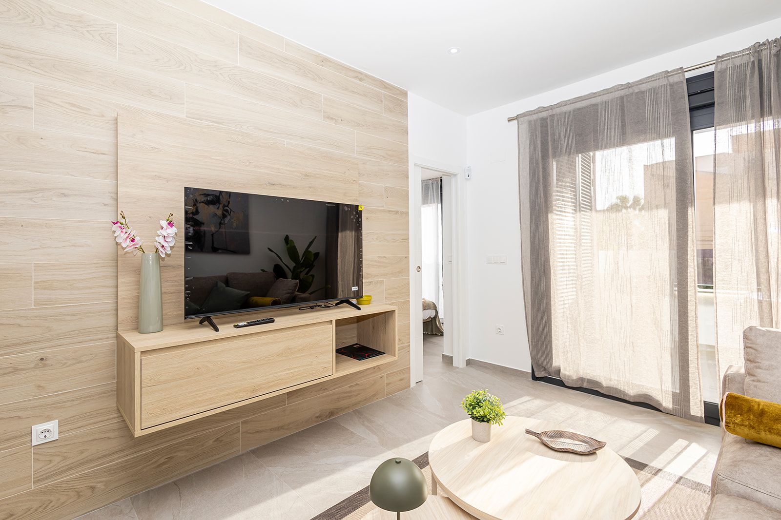Private terrace with sea view, new-build apartment, Playa del Cura