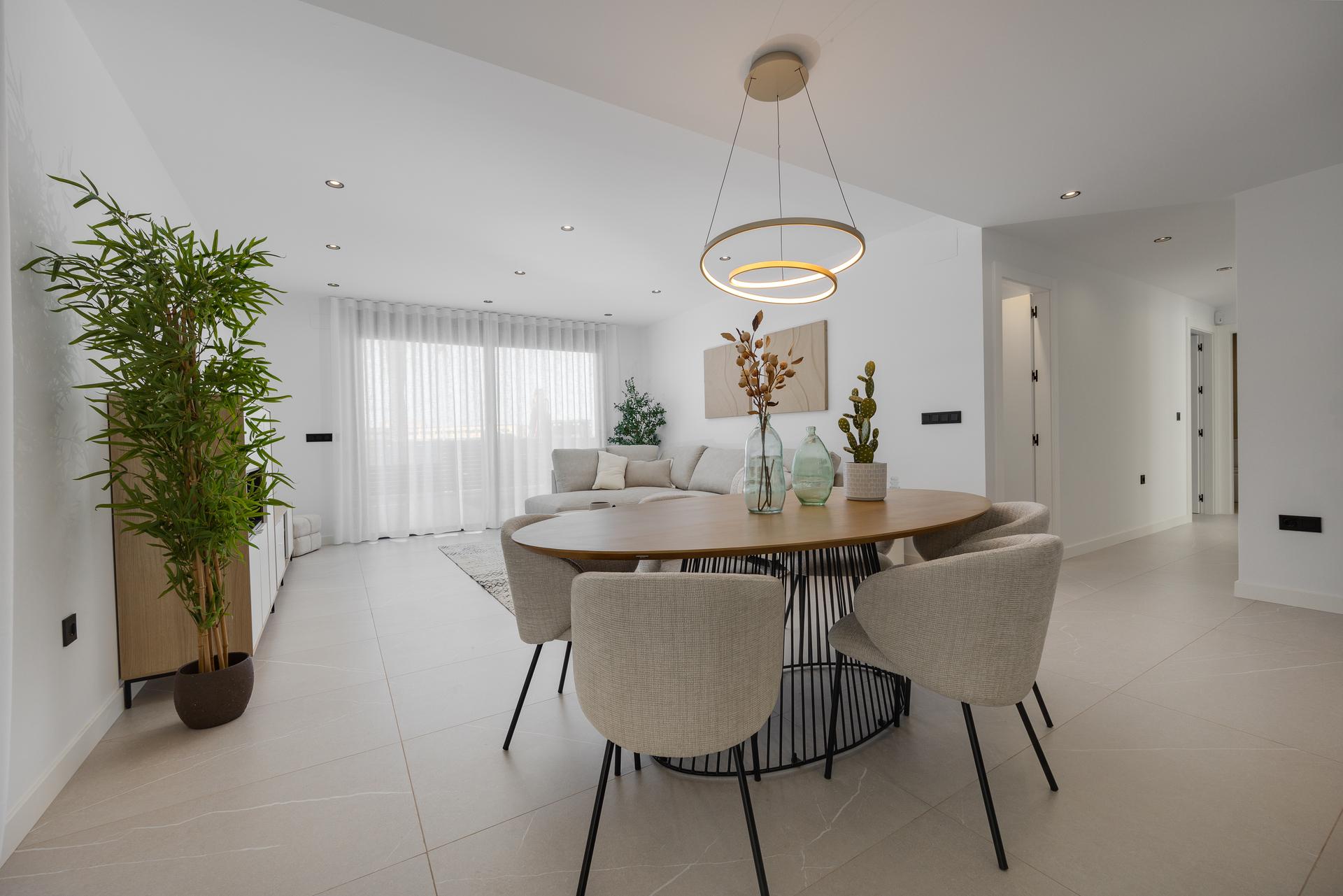 Ground floor interior layout view of new-build villa, Torreblanca