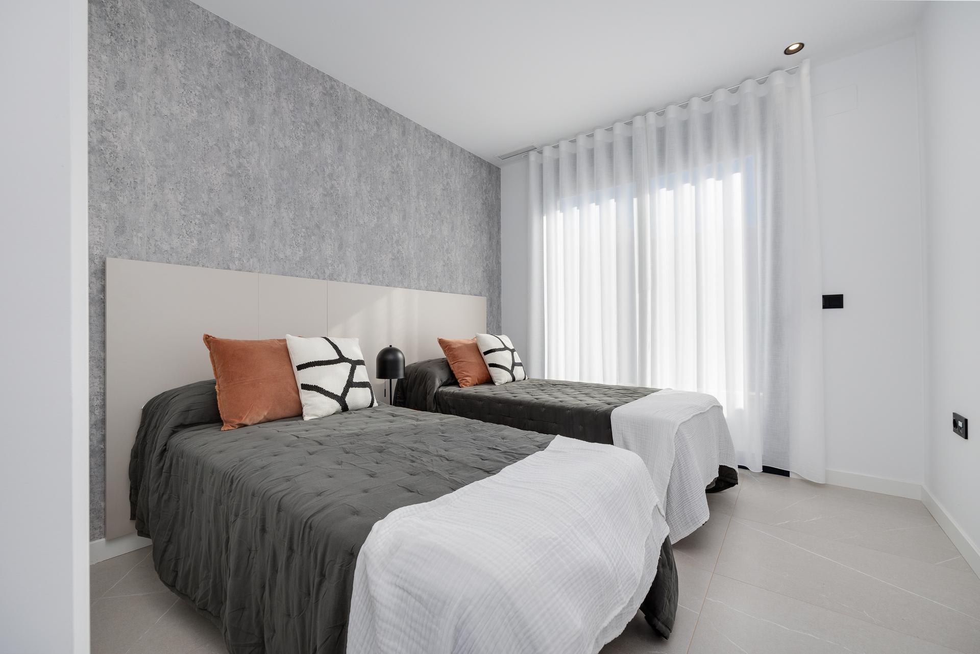 Plot landscaping at new-build villa on 247m2 plot, Torreblanca