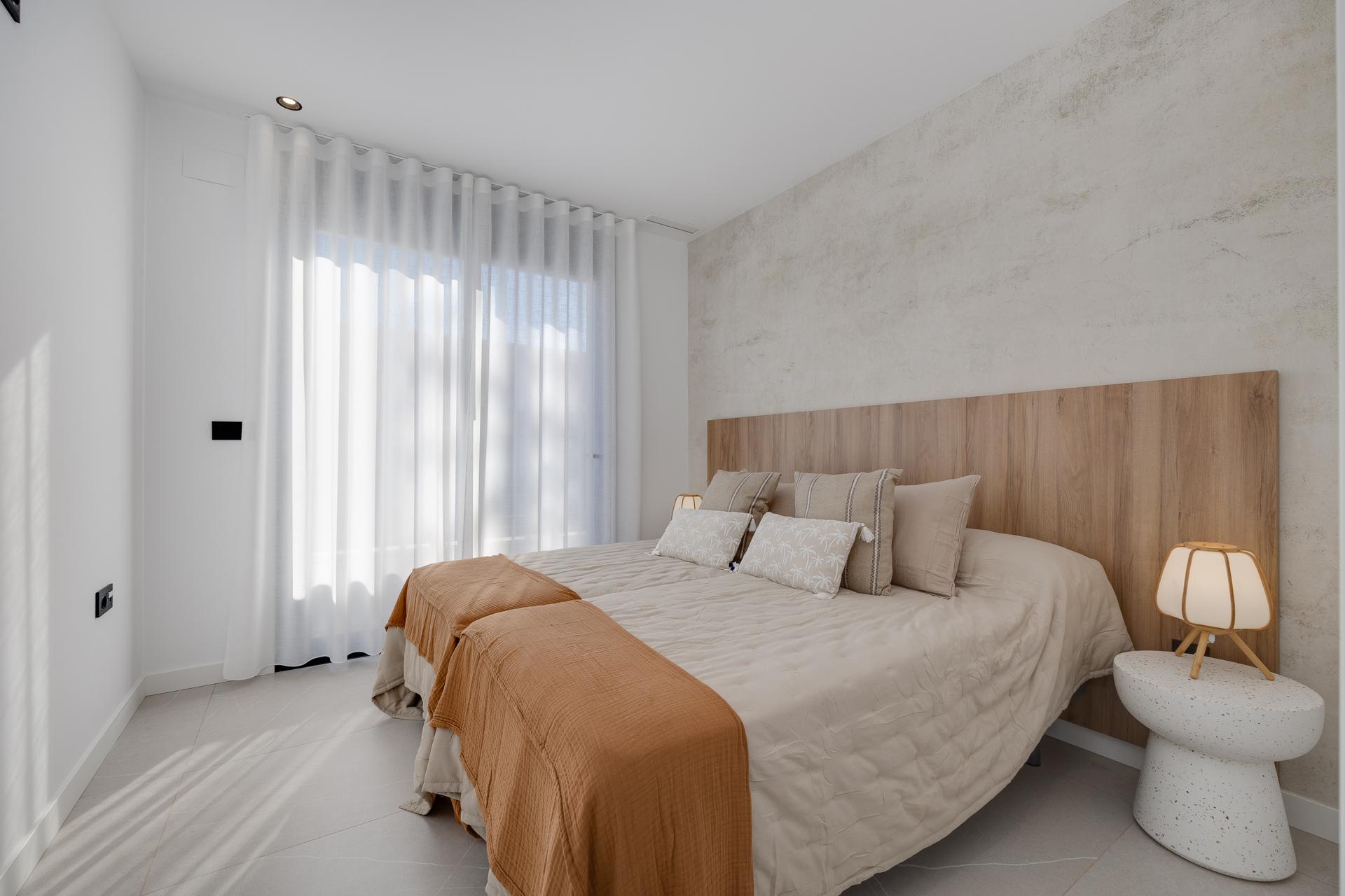 Ground floor plan view of 3-bedroom new-build villa, Torreblanca