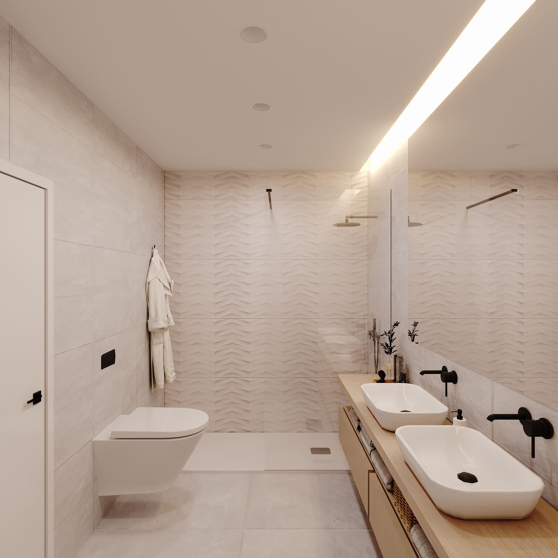 Entrance hallway of 3-bedroom new-build apartment, San Pedro de Alcántara, Costa del Sol