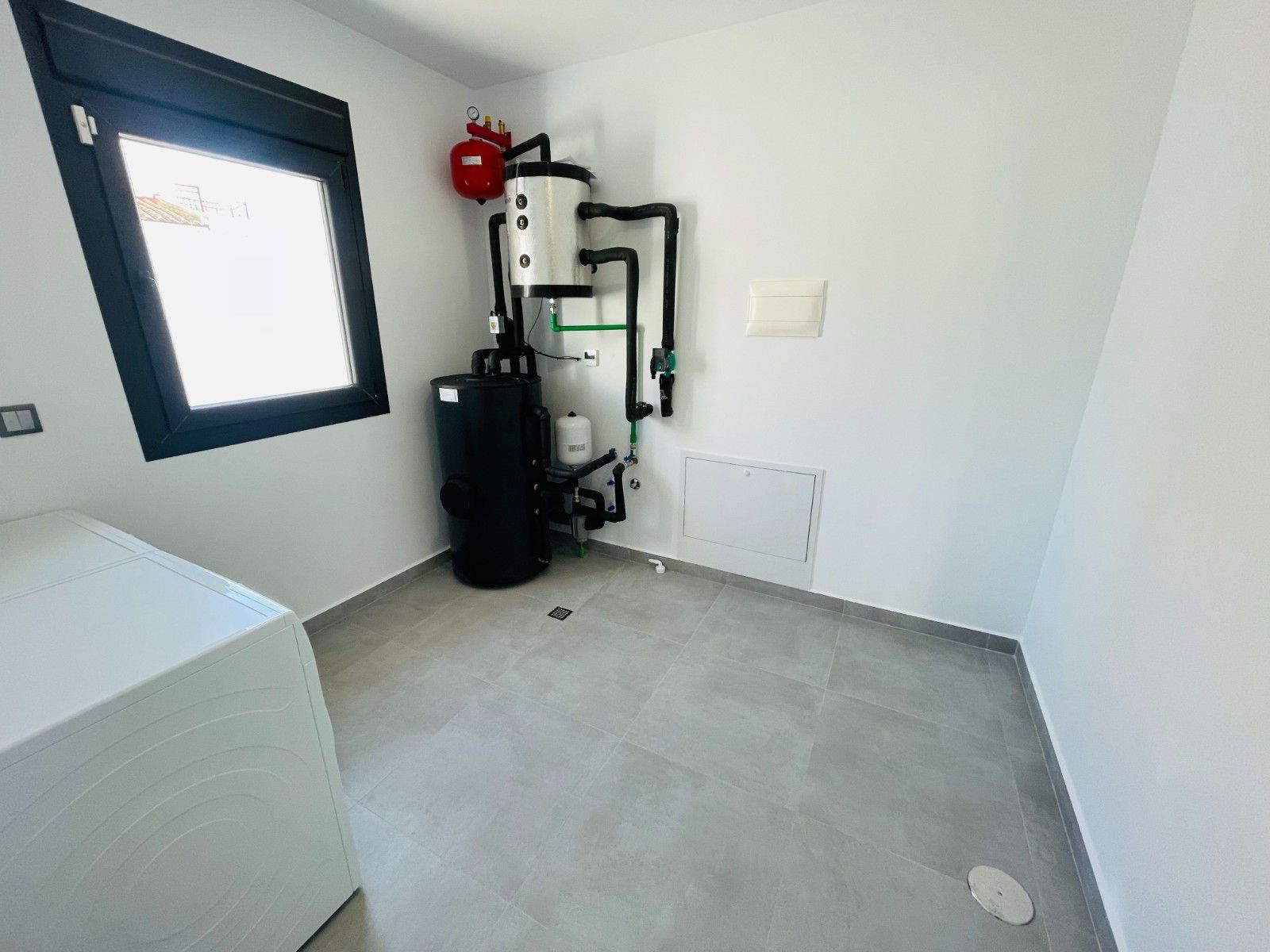 Open sky view from solarium of new-build villa, Torreblanca, Torrevieja