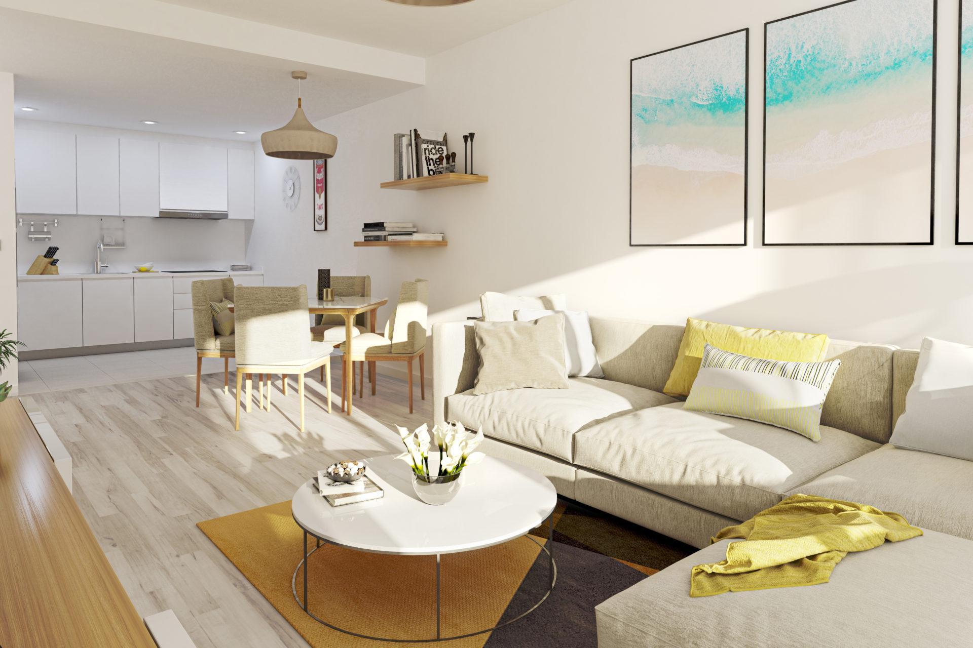 Second bedroom in 2-bedroom new-build apartment, Gamarra, Málaga