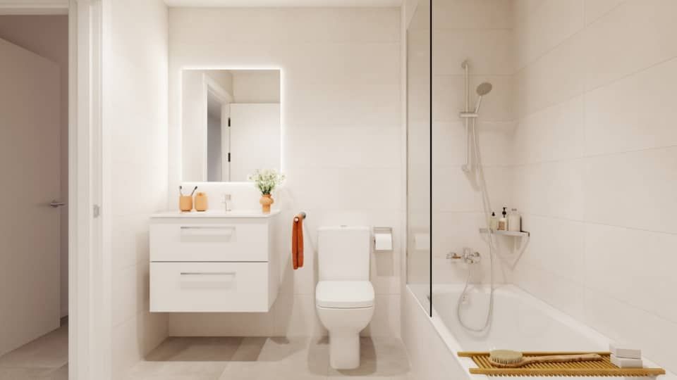 Social club room in new-build development, La Cala de Mijas, Mijas
