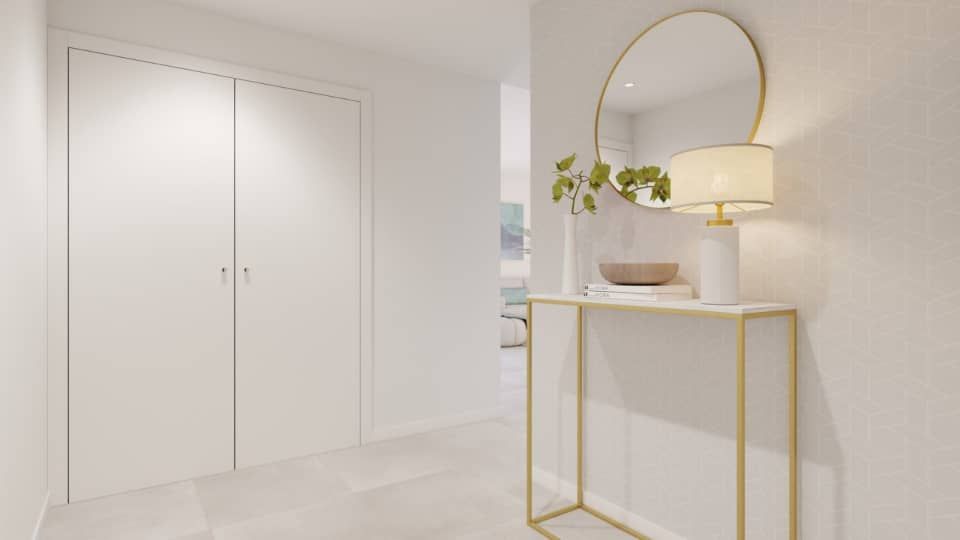 Hallway inside 2-bedroom penthouse, La Cala de Mijas, Mijas