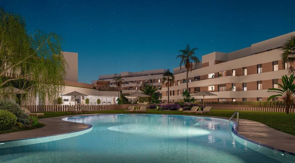 Second bedroom in new-build penthouse, La Cala de Mijas
