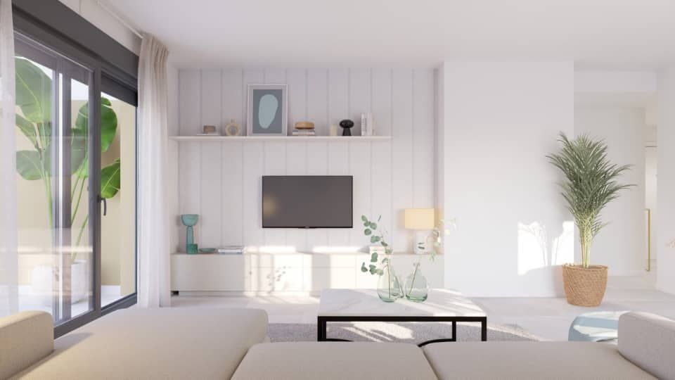 Second bathroom in new-build penthouse, La Cala de Mijas, Mijas