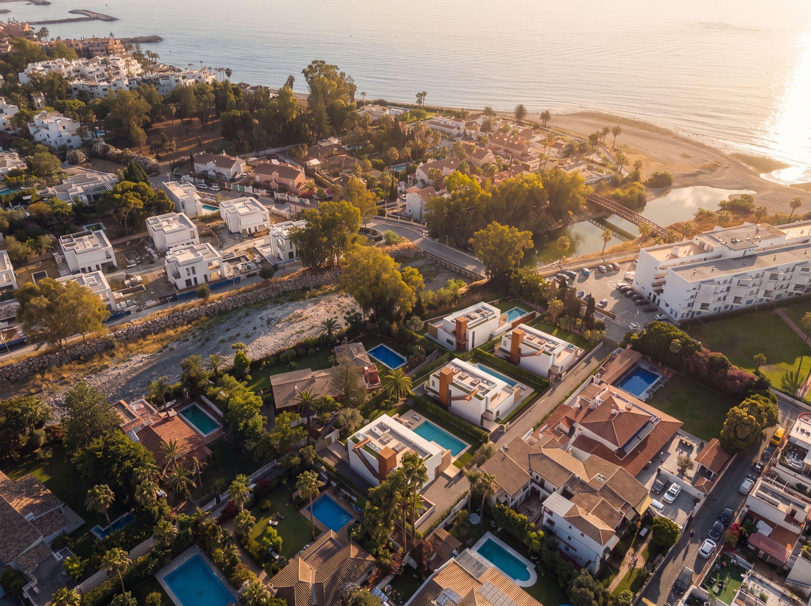 Private swimming pool and terrace, 4-bedroom new-build villa, Linda Vista, Marbella