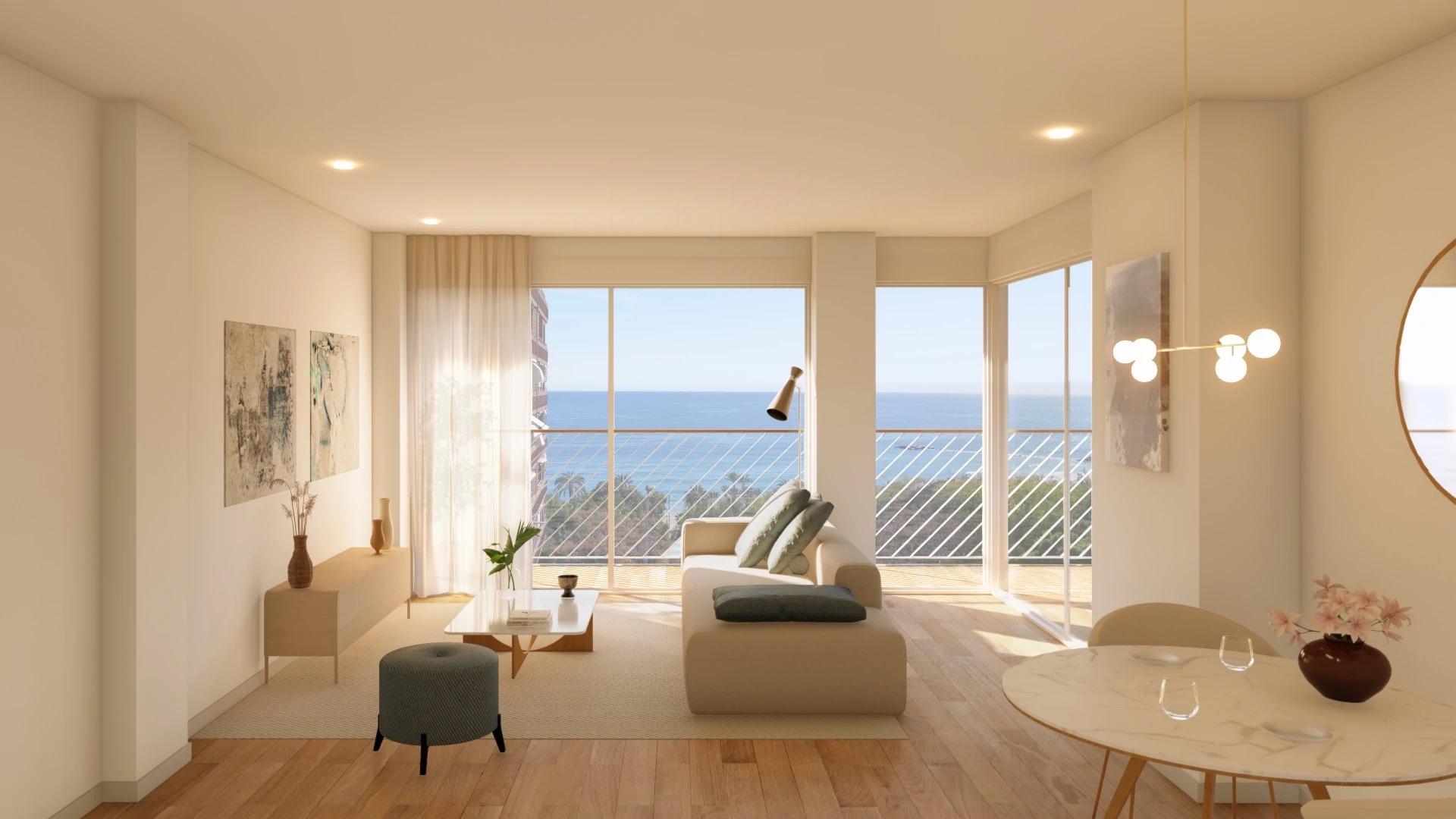 Third bedroom in top-floor new-build penthouse, Centro, Villajoyosa