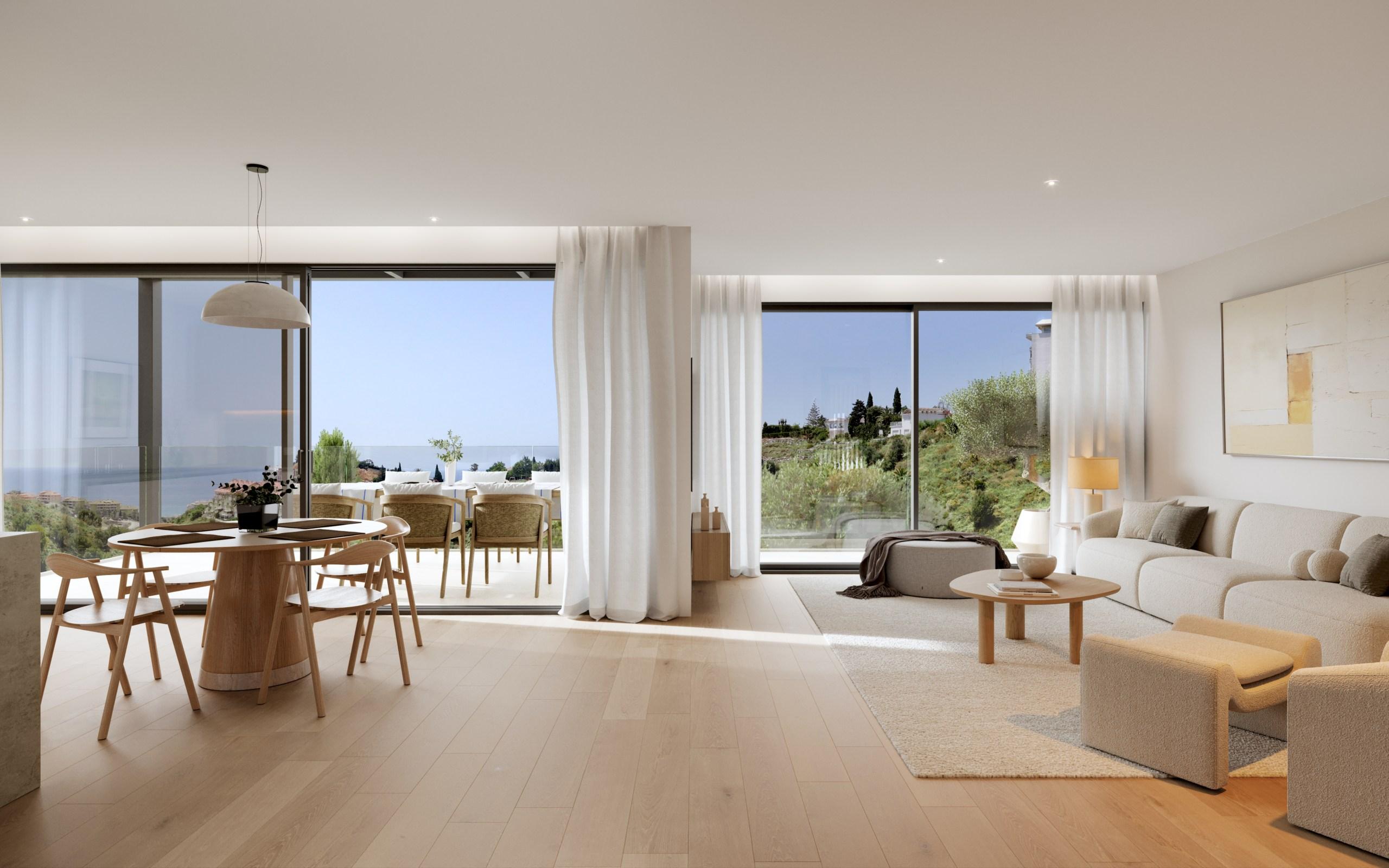 Second bathroom with shower enclosure in 3-bedroom townhouse, El Higuerón, Fuengirola