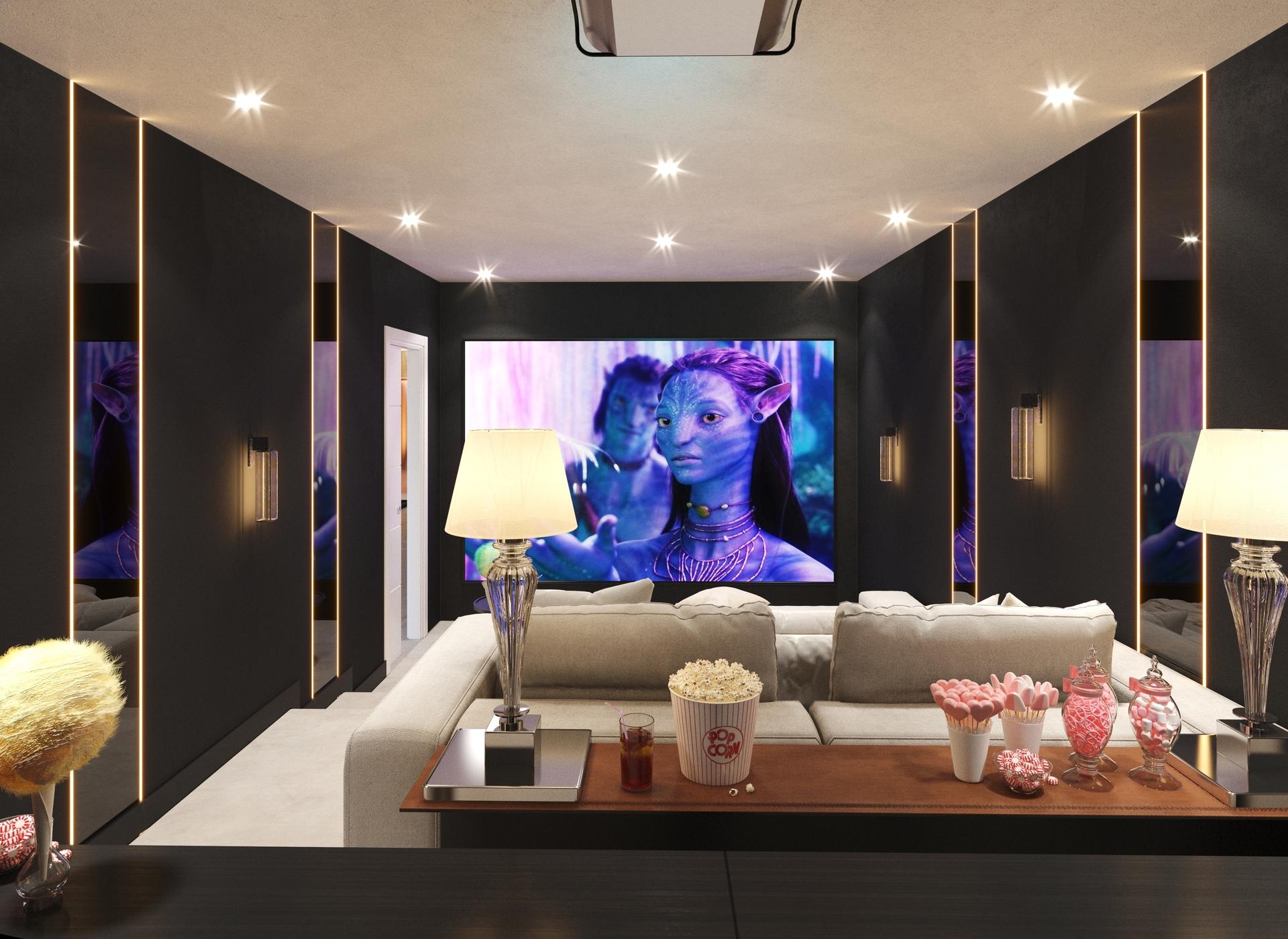 Open-plan living area in 4-bedroom new-build villa, Higuerón, Benalmádena