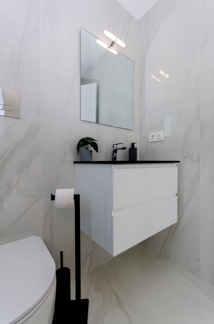 Optional roof terrace solarium, new-build townhouse, Desamparados, Orihuela
