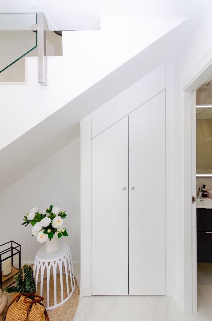 Bedroom with built-in wardrobe, 3-bedroom townhouse, Desamparados, Orihuela