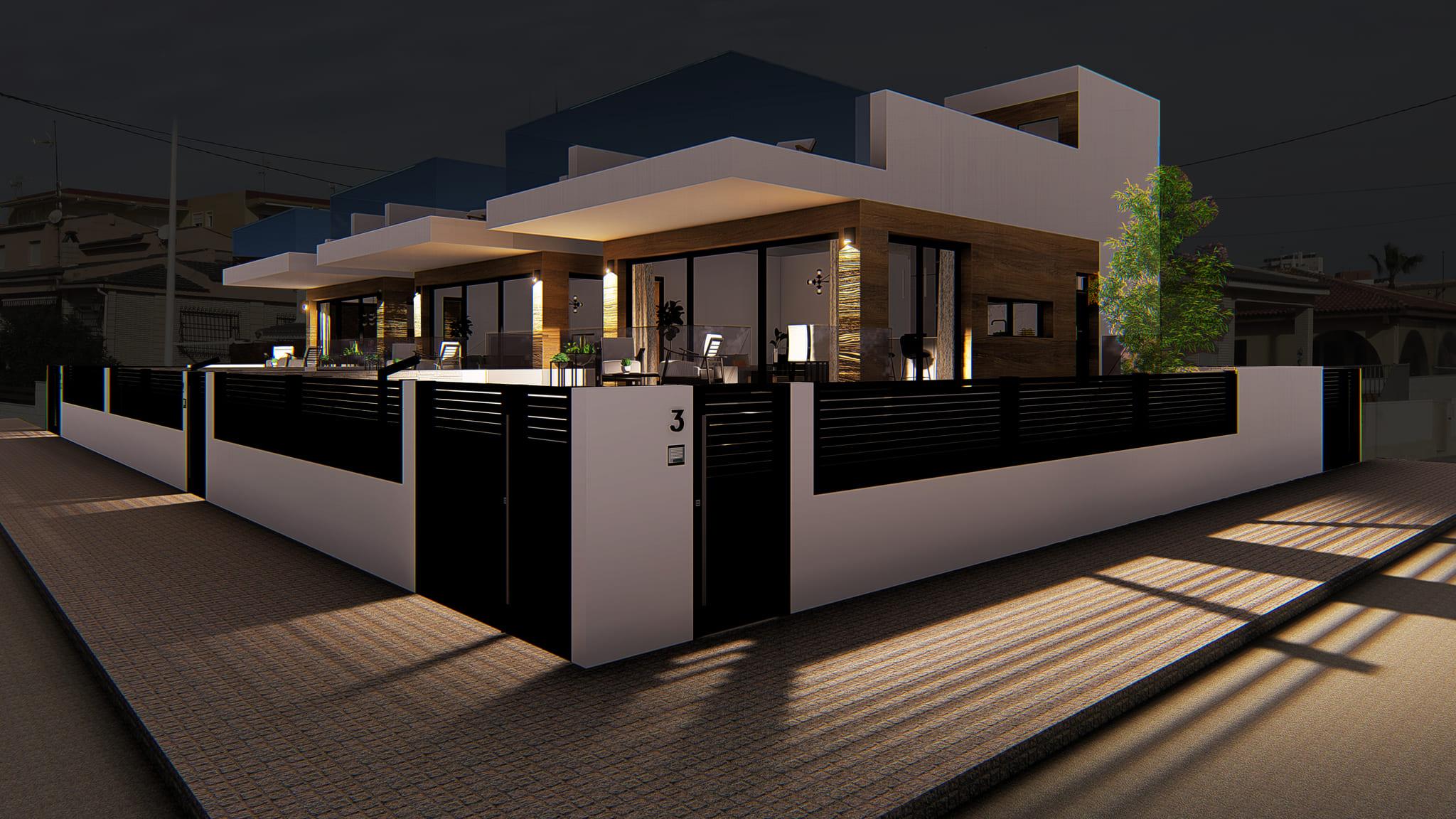 Second bedroom in 4-bedroom townhouse, La Mata, Torrevieja