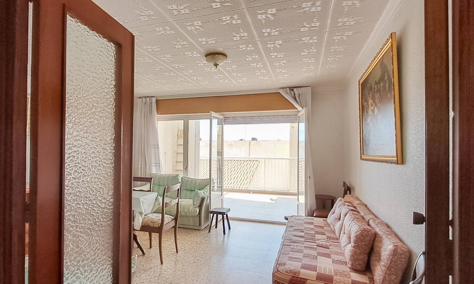 Second stairwell view in building, Playa de los Naufragos, Torrevieja