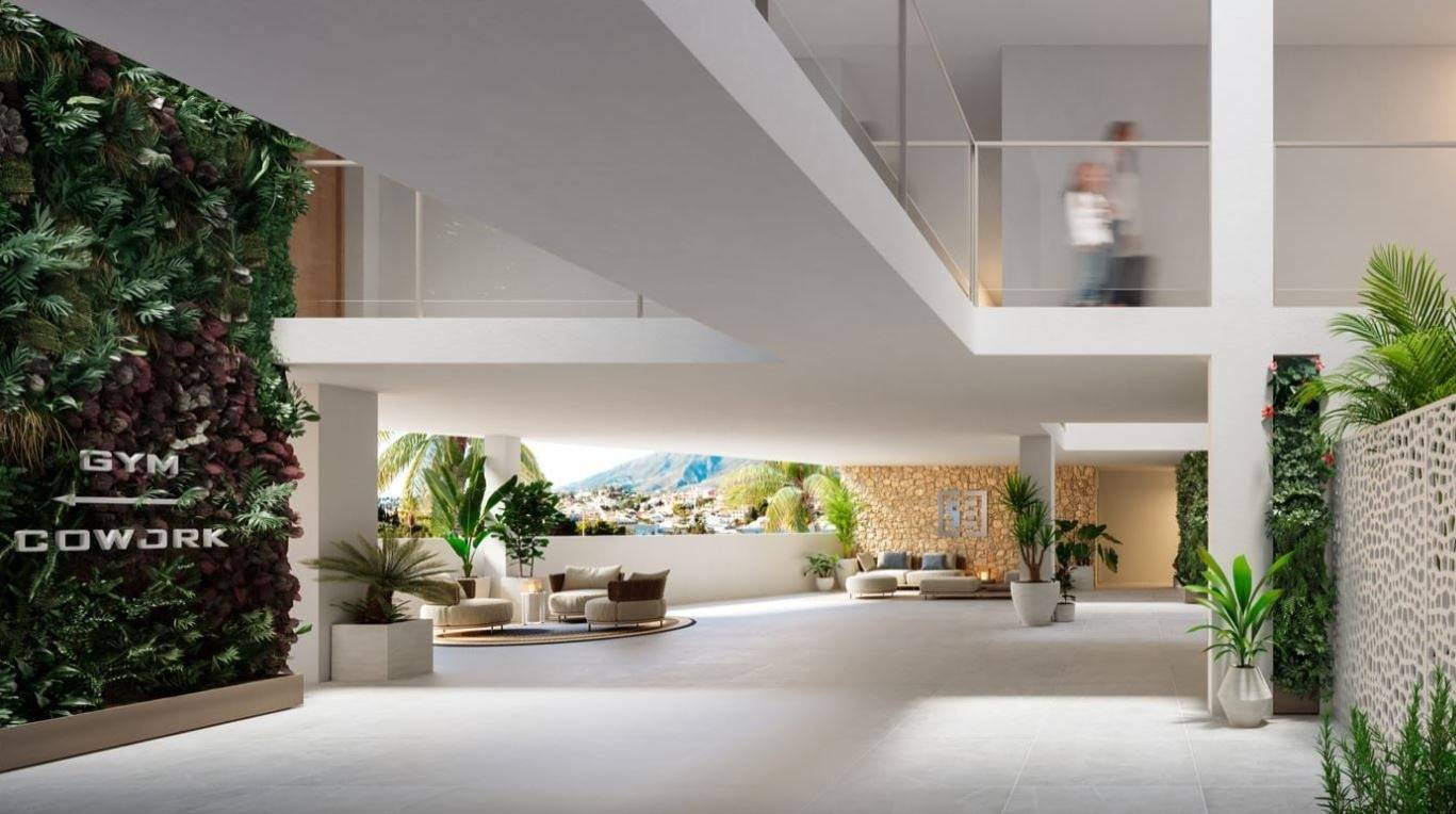 Stairwell of residential building in El Tejar, Fuengirola