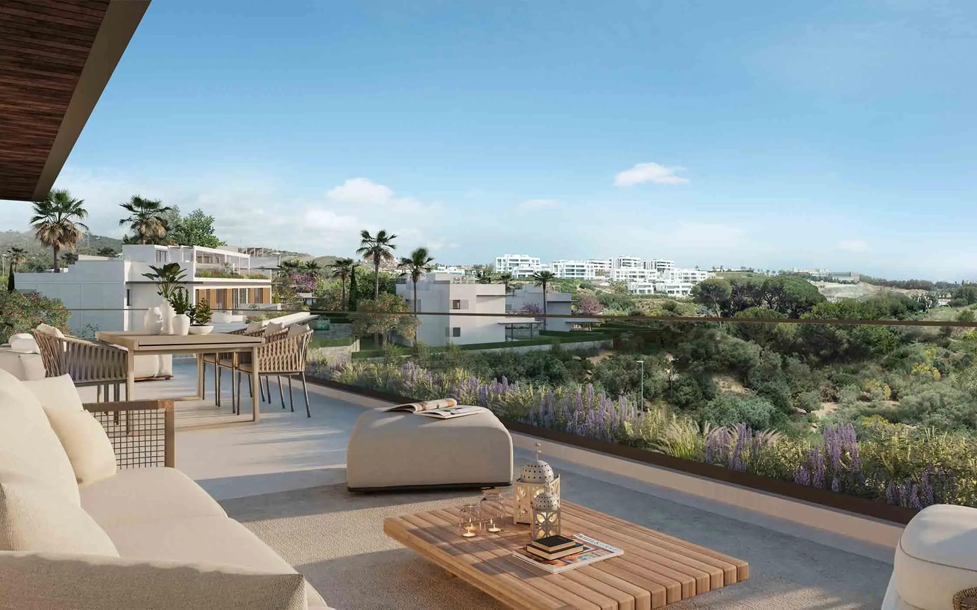 Indoor spa and gym area at new-build development, Bahía de Marbella, Marbella