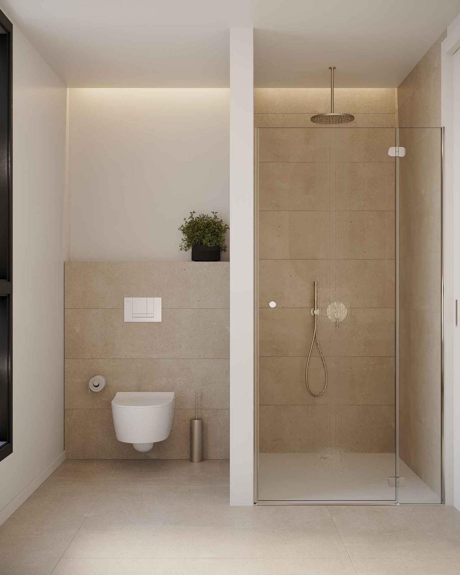 Fitted kitchen with integrated appliances in 2-bedroom new-build apartment, Atalaya, Estepona