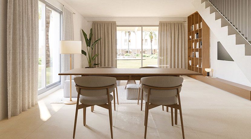Terrace space in new-build townhouse, Devesses, Denia