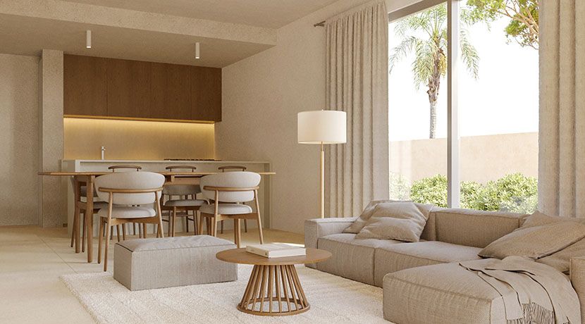 Third bedroom in 3-bedroom townhouse, Devesses, Denia