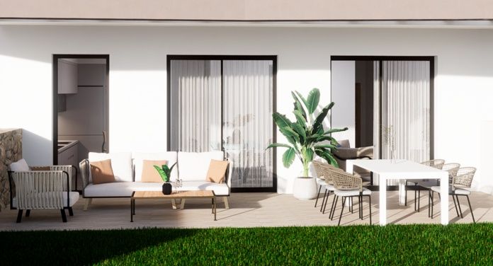 Bedroom with window and natural light, bungalow, Balcón de Finestrat