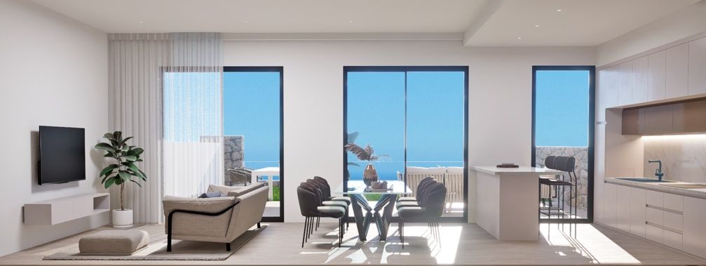 Bedroom interior in 3-bedroom bungalow, Balcón de Finestrat-Terra Marina