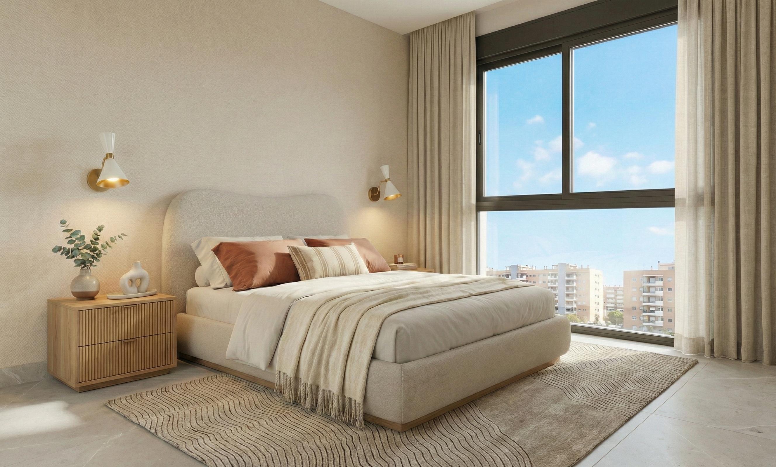 Rooftop solarium with open sky and surrounding rooftop in penthouse, Pueblo 4, Benijofar