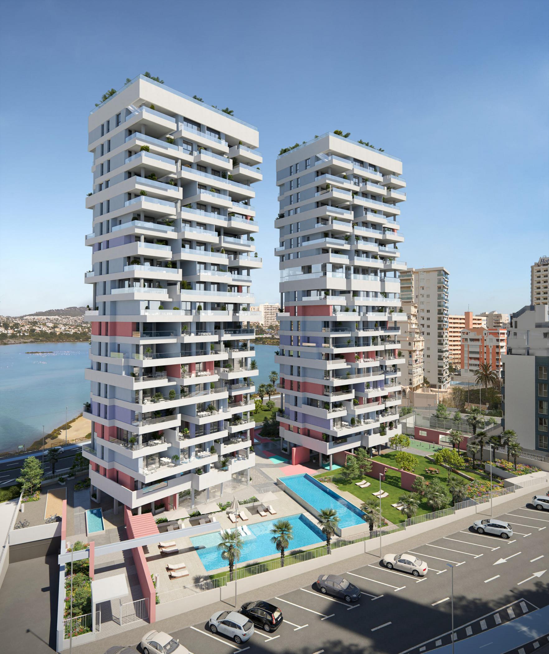 Utility room in 2-bedroom apartment, Ifach, Calpe