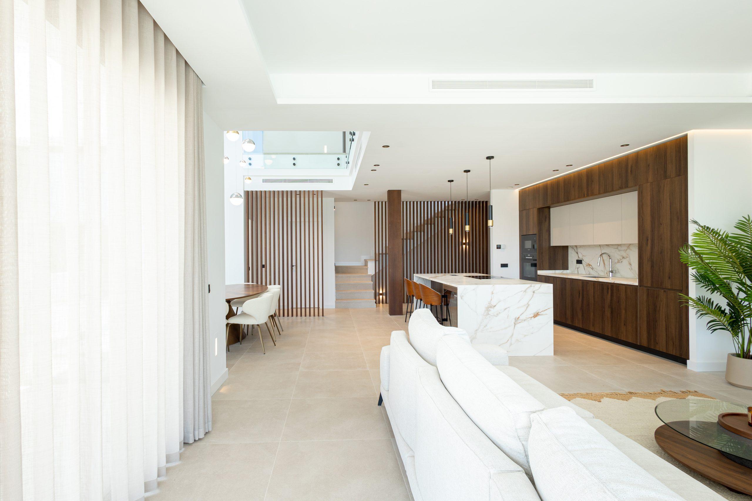 Bathroom fittings in 4-bedroom new-build villa, Mijas Pueblo