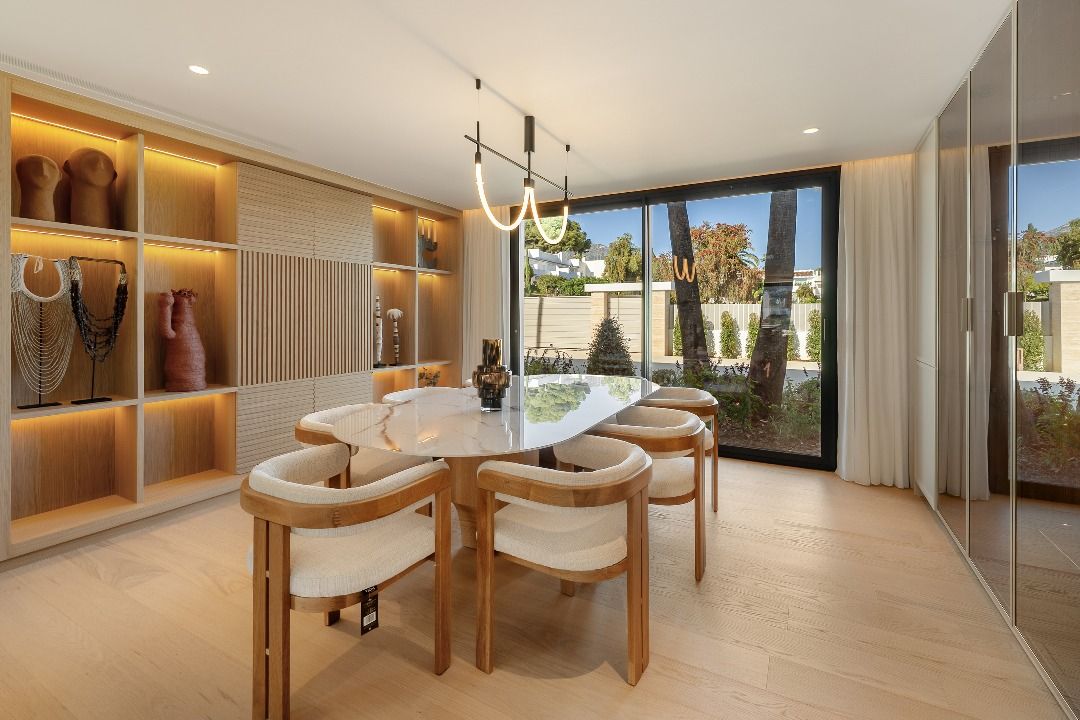 Third bedroom in 6-bedroom new-build villa, Aloha, Marbella
