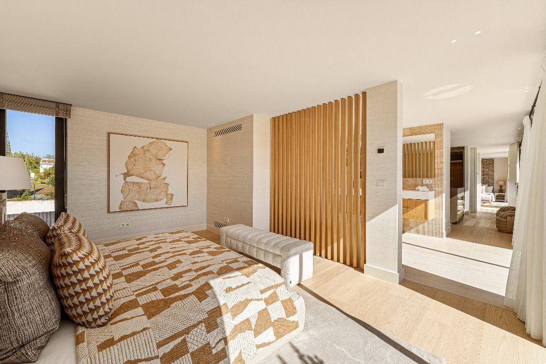 Ground floor plan of new-build villa in Aloha, Marbella