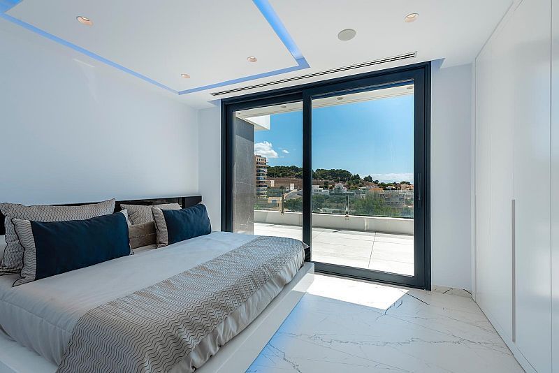 Private garden on 671 m2 plot of 4-bedroom villa, Manzanera, Calpe