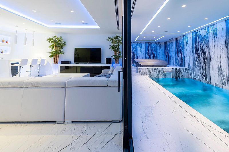 Utility room in 4-bedroom new-build villa, Manzanera, Calpe