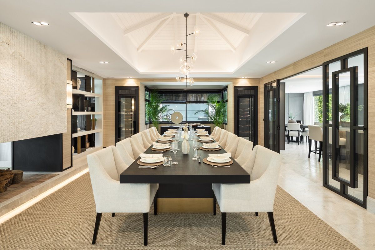 Lower-ground level of 7-bedroom new-build villa, Puerto Banús