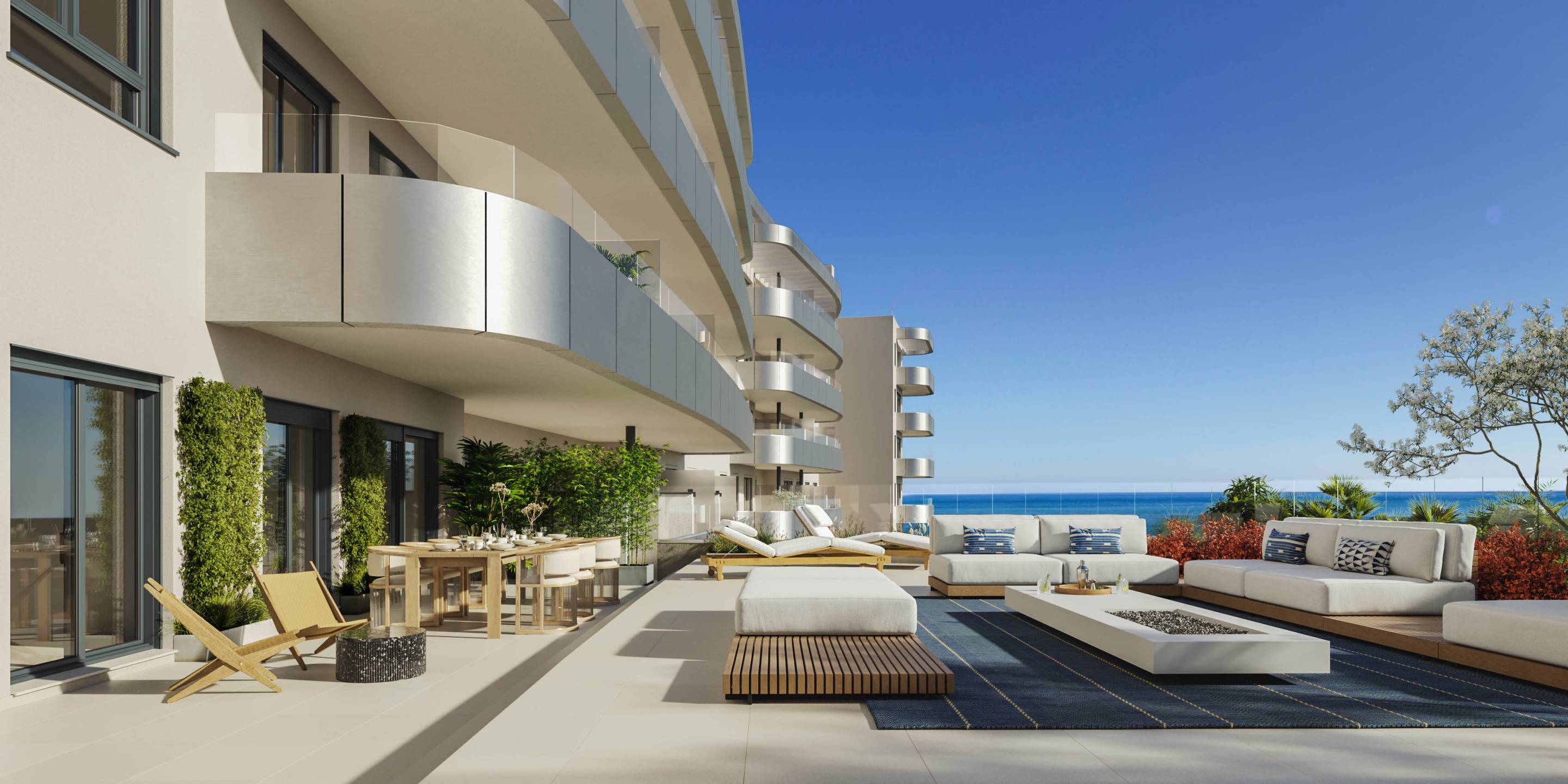 Floor plan showing 118m2 layout on second floor, El Saltillo, Torremolinos