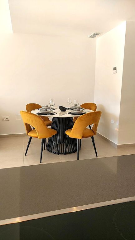 Fourth stairwell view, residential block in Pueblo, San Miguel De Salinas