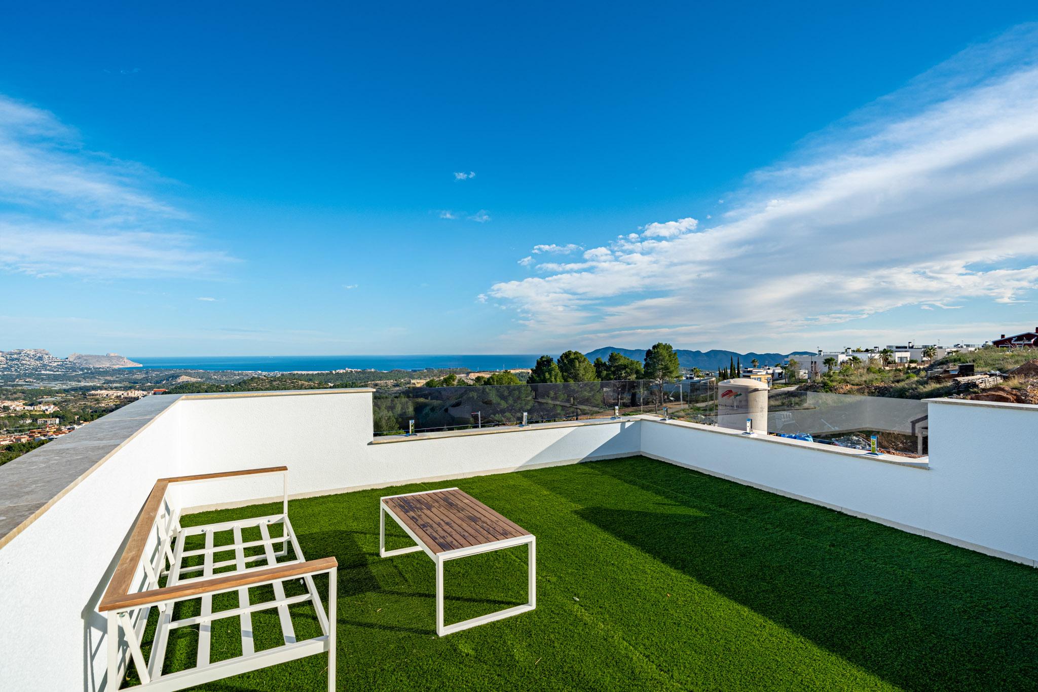 Second bedroom in 3-bedroom new-build villa, Pla de Cantal, Polop