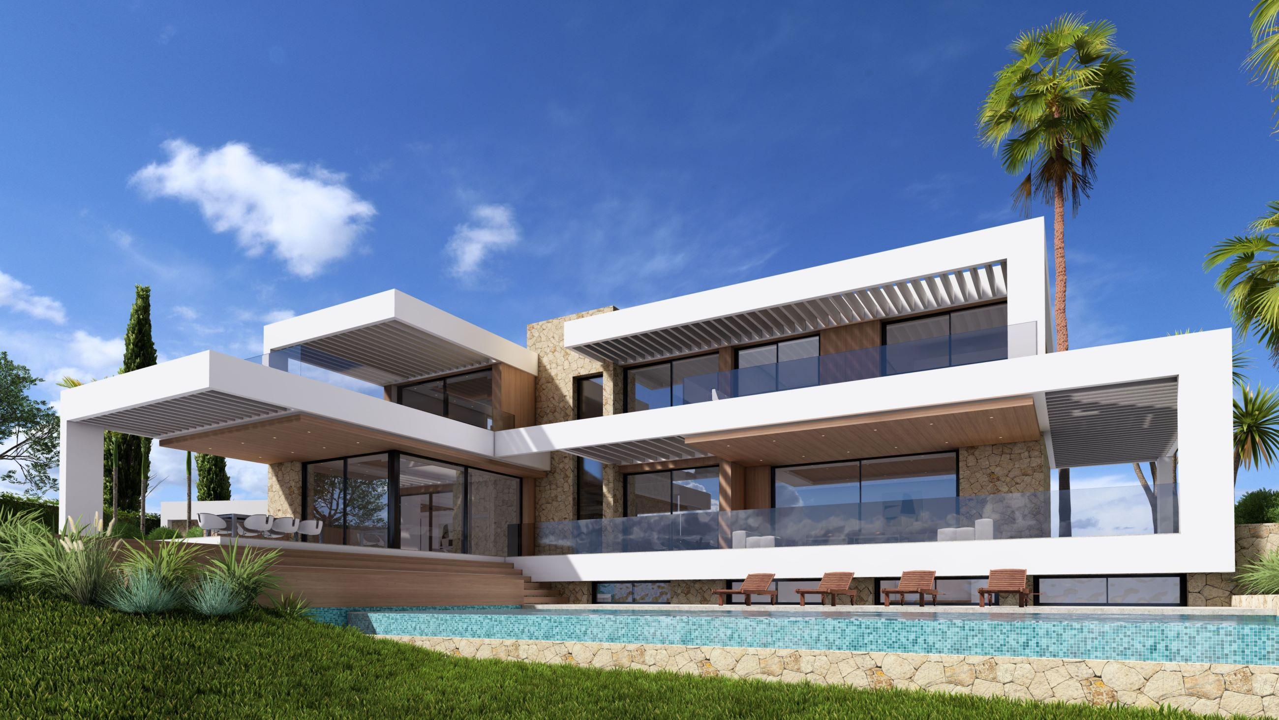 Interior room in 5-bedroom new-build villa on 510m2, Los Flamingos, Benahavis
